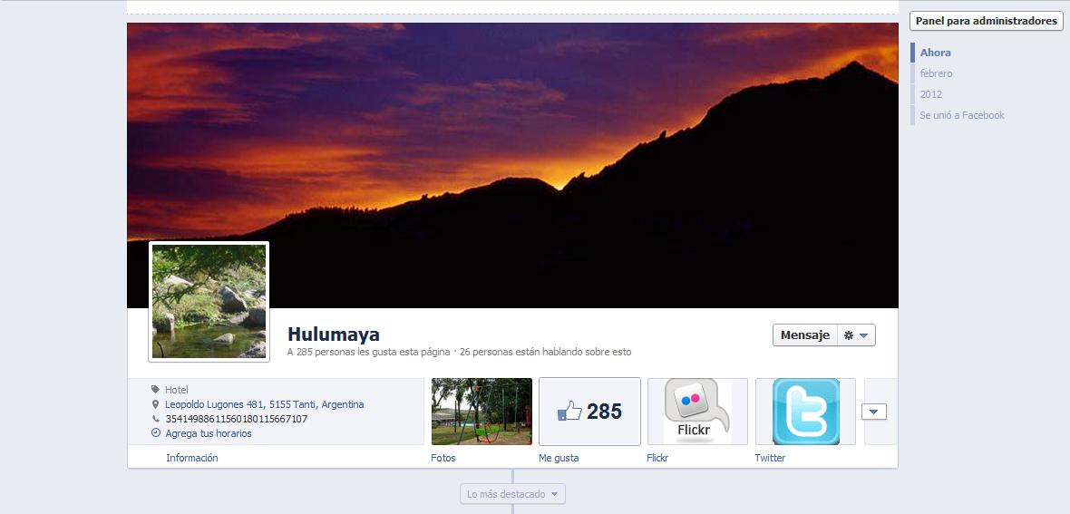 Nuevo diseño facebook