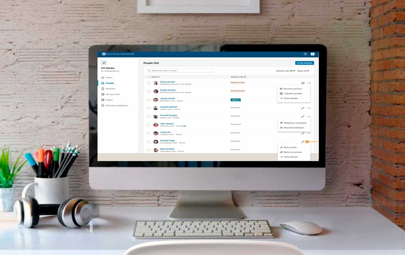 Business Manager de LinkedIn