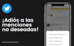 menciones no deseadas de twitter