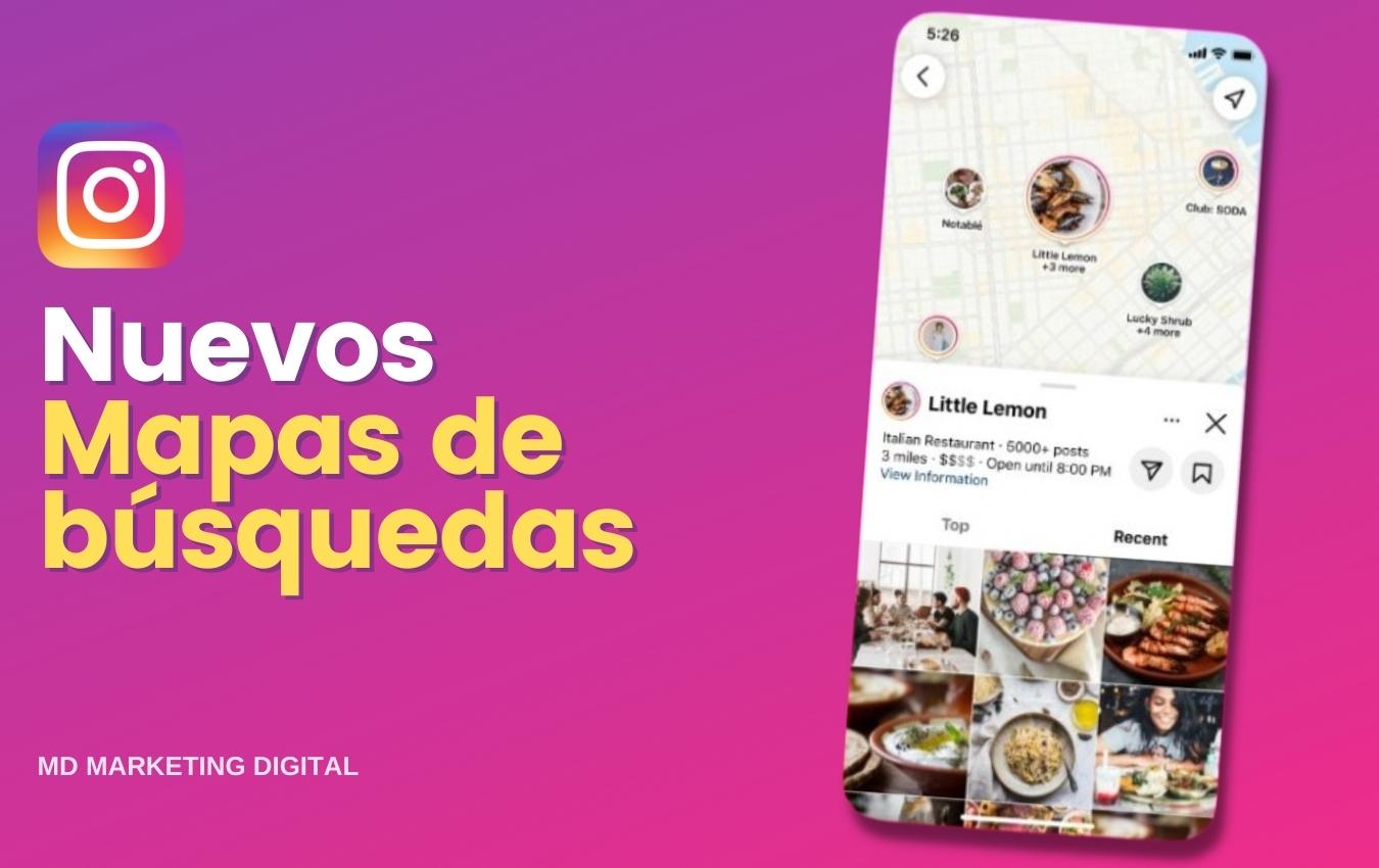 Mapas de búsquedas de Instagram