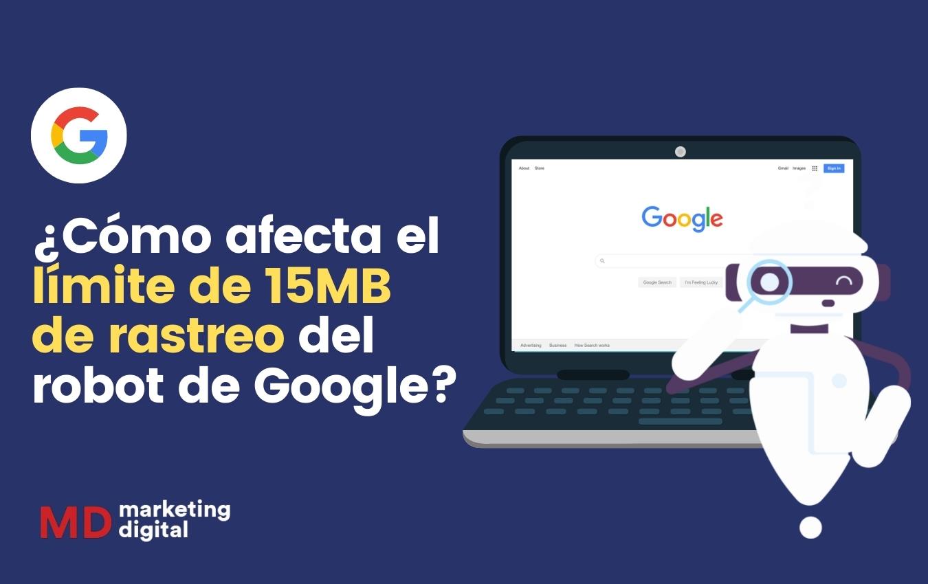 Límite de 15 Mb de rastreo