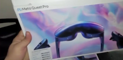 Caja de los Meta Quest Pro