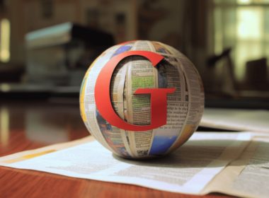 Google news muestra autores