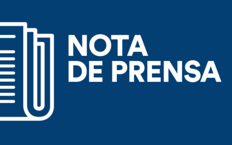 nota de prensa