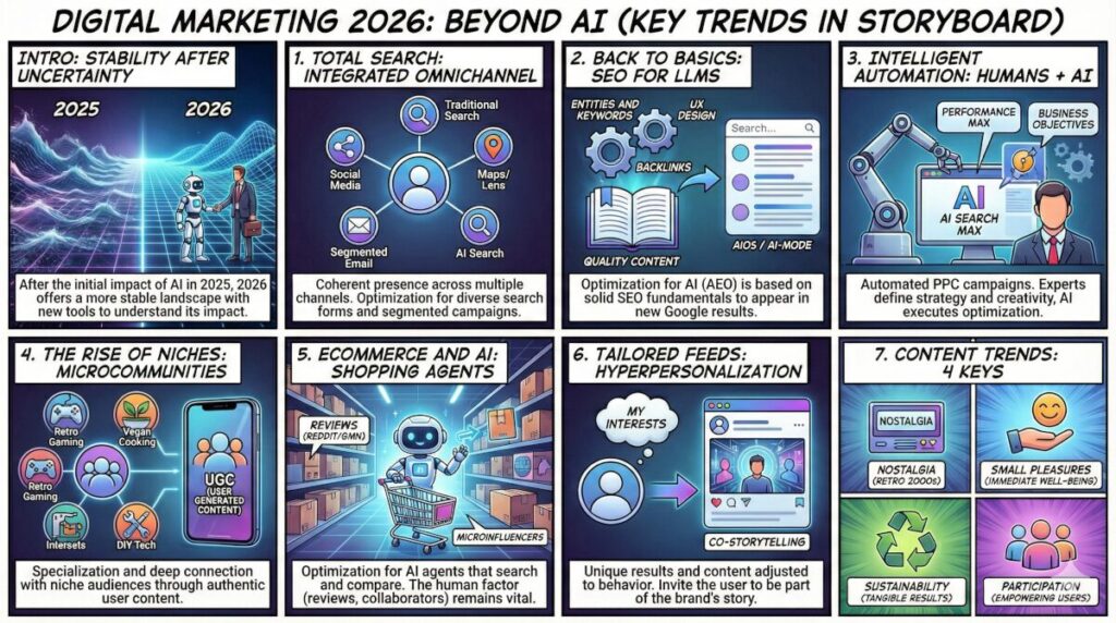 infografía digital marketing trends