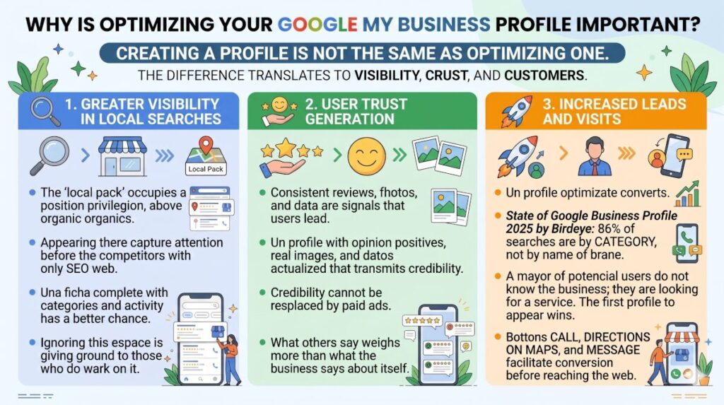 Why is it important to optimize your Google My Business listing?