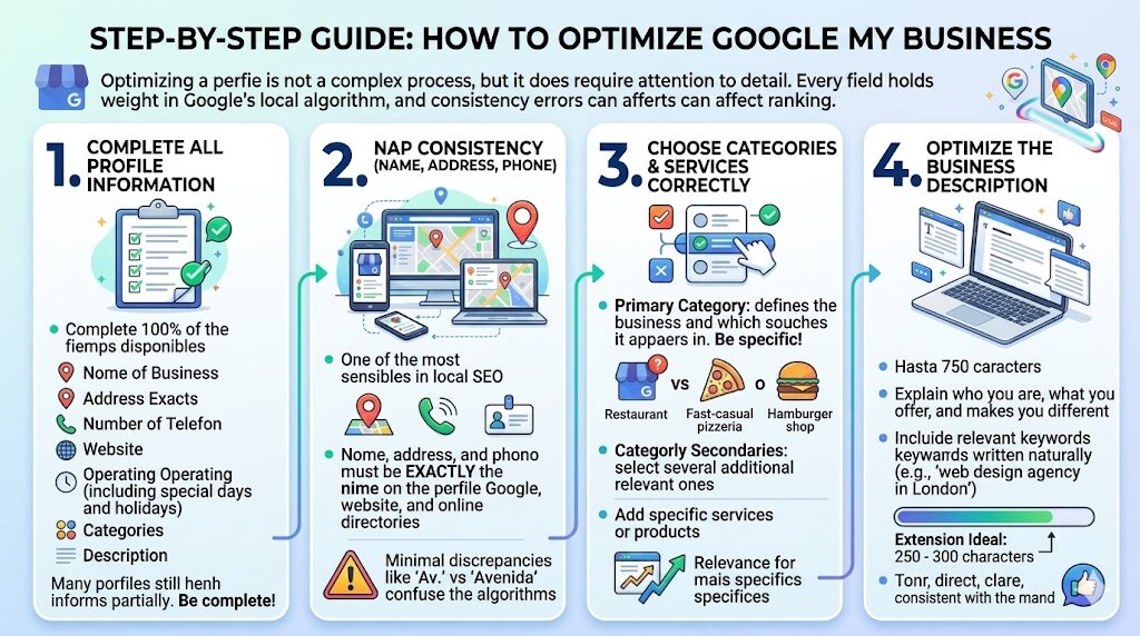 How to optimize Google My Business step by step