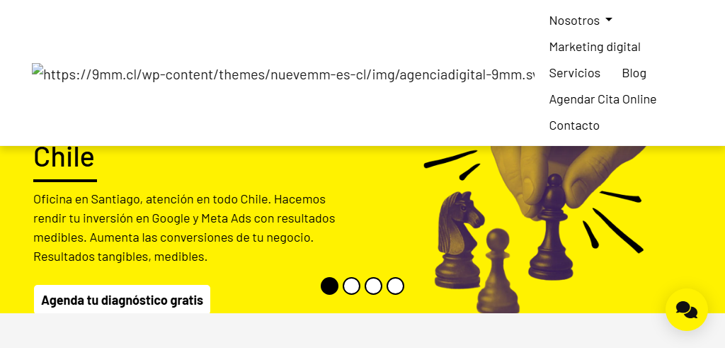 Sitio Web de la Agencia 9MM