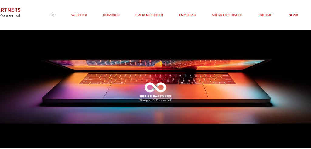 Sitio Web de la Agencia BEP BE Partners