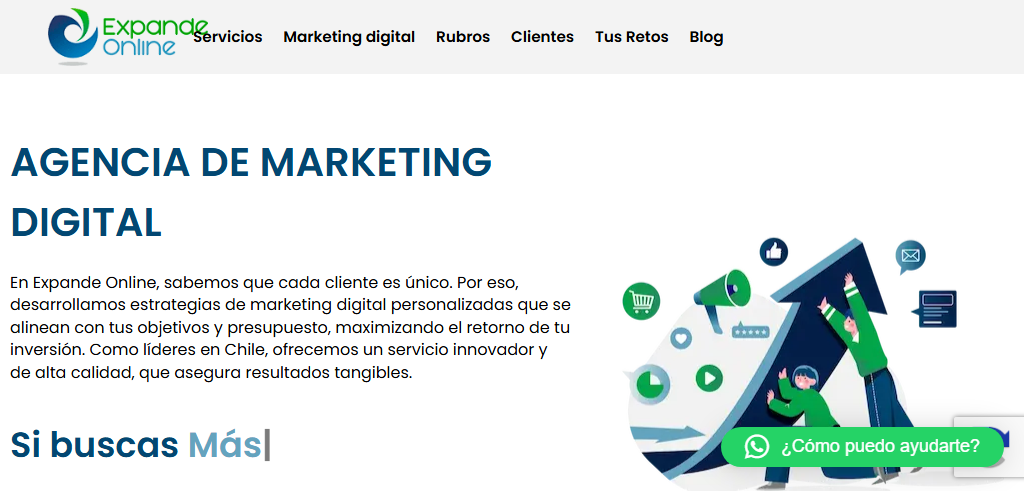 Sitio Web de la Agencia Expande Online