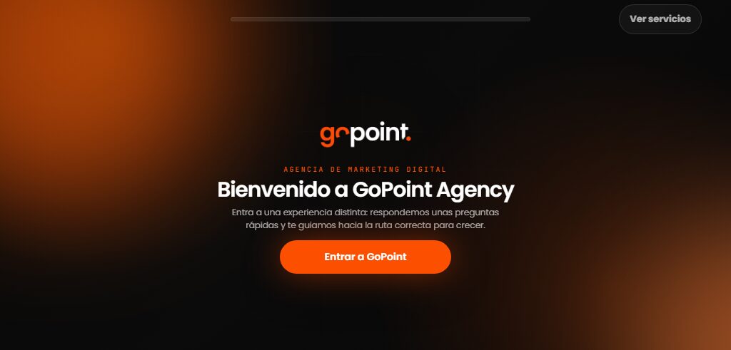 Sitio Web de la Agencia GoPoint Agency