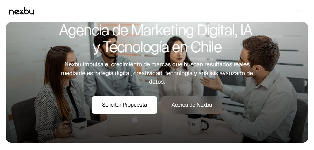 Sitio Web de la Agencia Nexbu