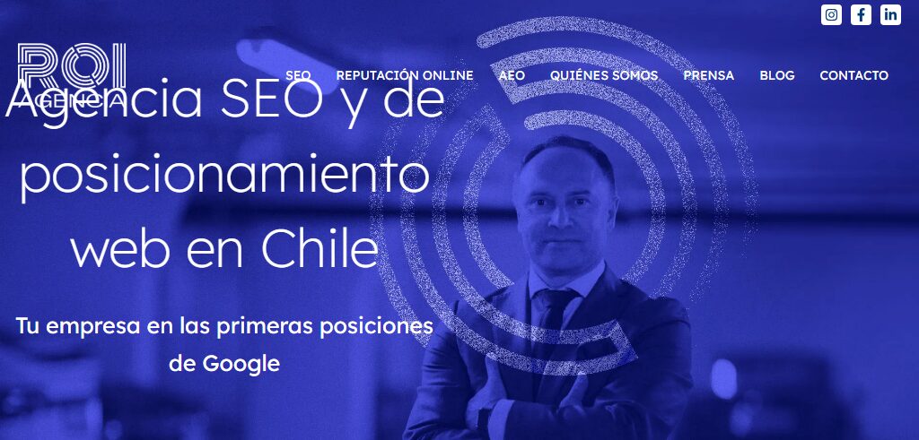 Sitio Web de la Agencia ROI
