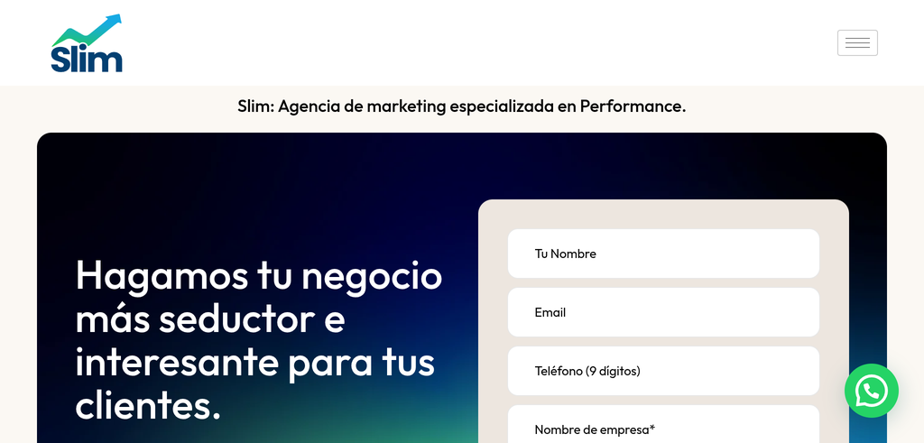 Sitio Web de la Agencia Slim