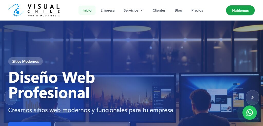 Sitio Web de la Agencia Visual Chile