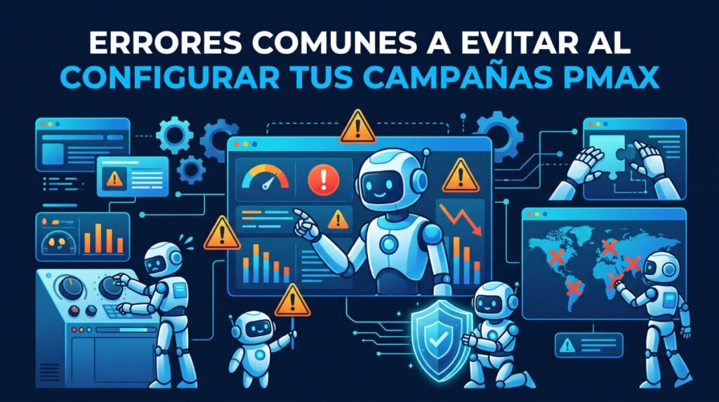 Errores comunes a evitar al configurar campañas pmax